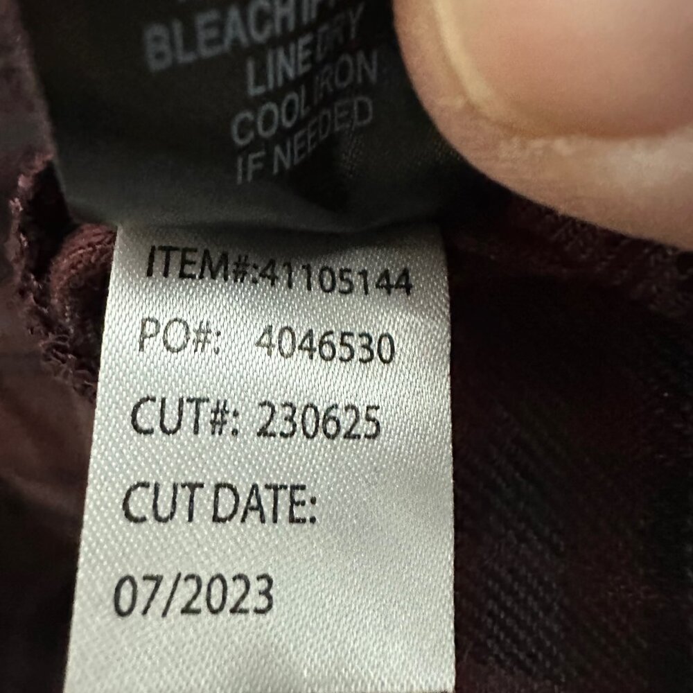 NWT Torrid Harper Brushed Tunic Pullover Brown Plaid Sz 5 (28) Long Sleeves - Picture 12 of 12